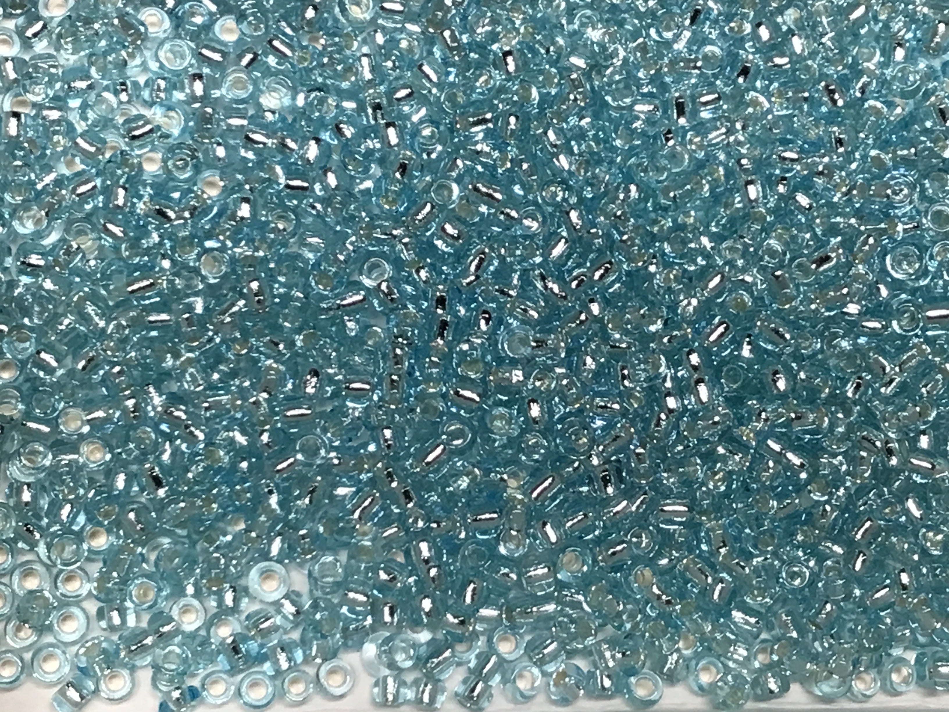 Silver Lined RR Seed Beads Size 11/0 - River