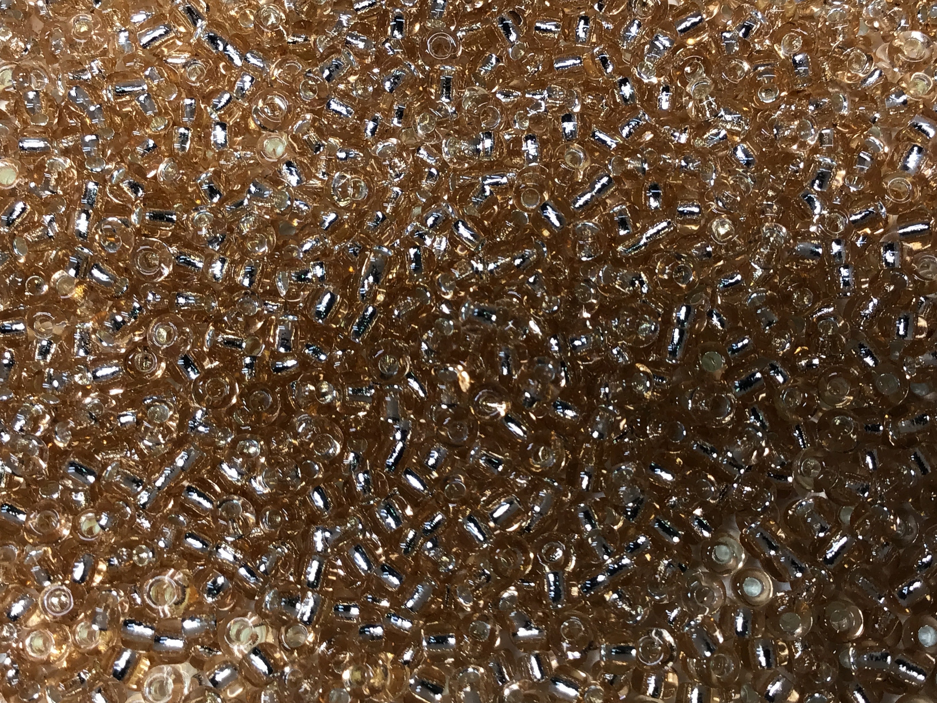 Silver Lined RR Seed Beads Size 11/0 - Blush