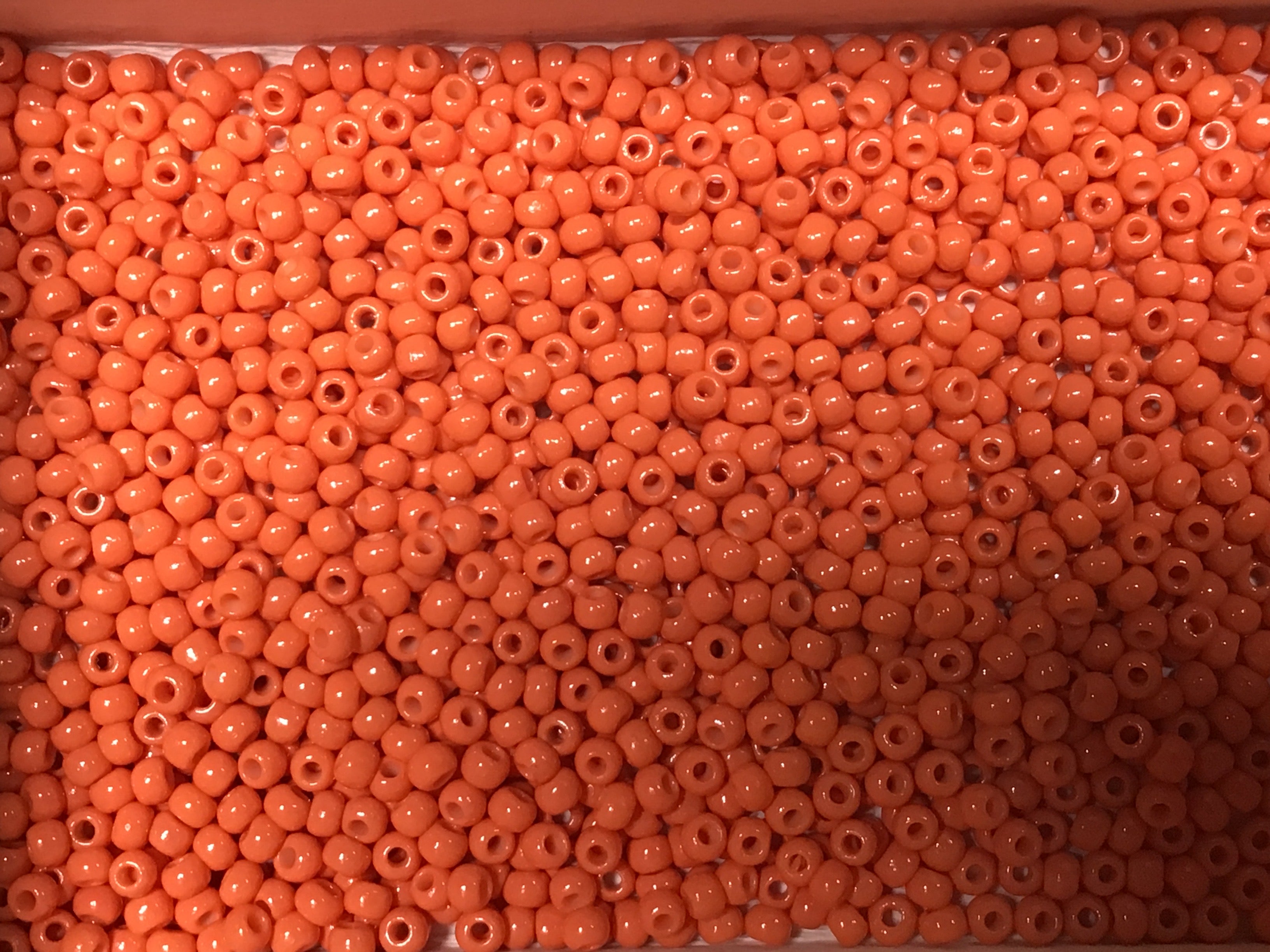 Macaron Color Seed Beads Size 11/0 - Pumpkin Spice