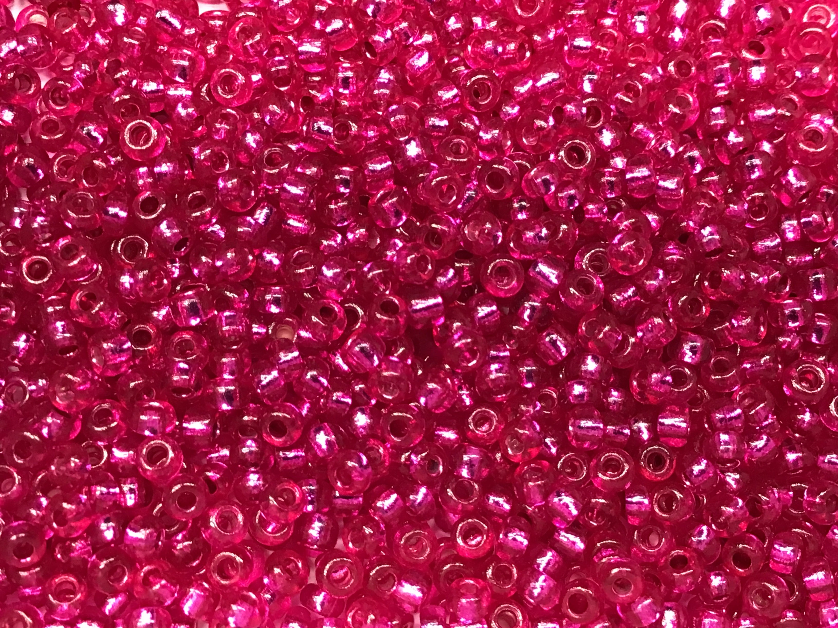 Silver Lined RR Seed Beads Size 11/0 - Quartz