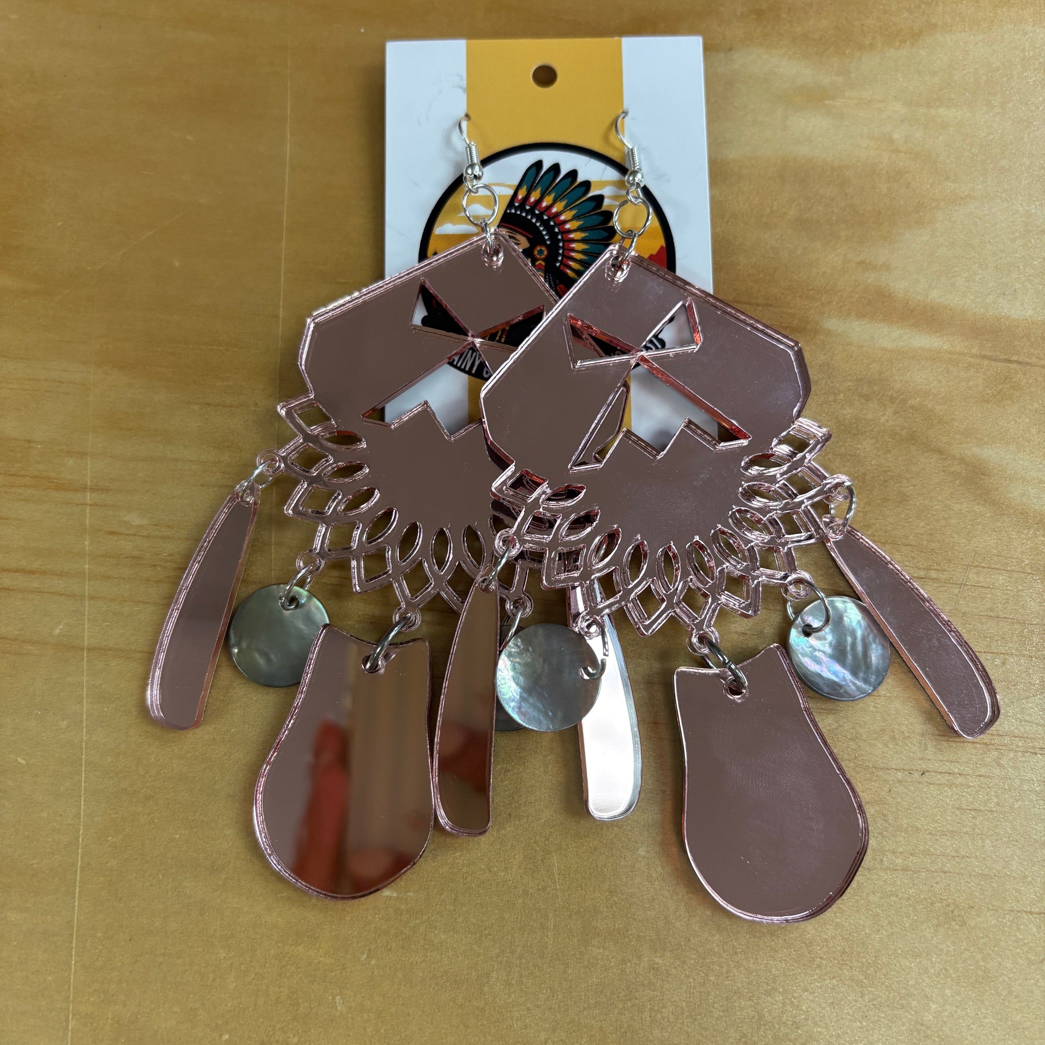 Acrylic Dangle Earrings