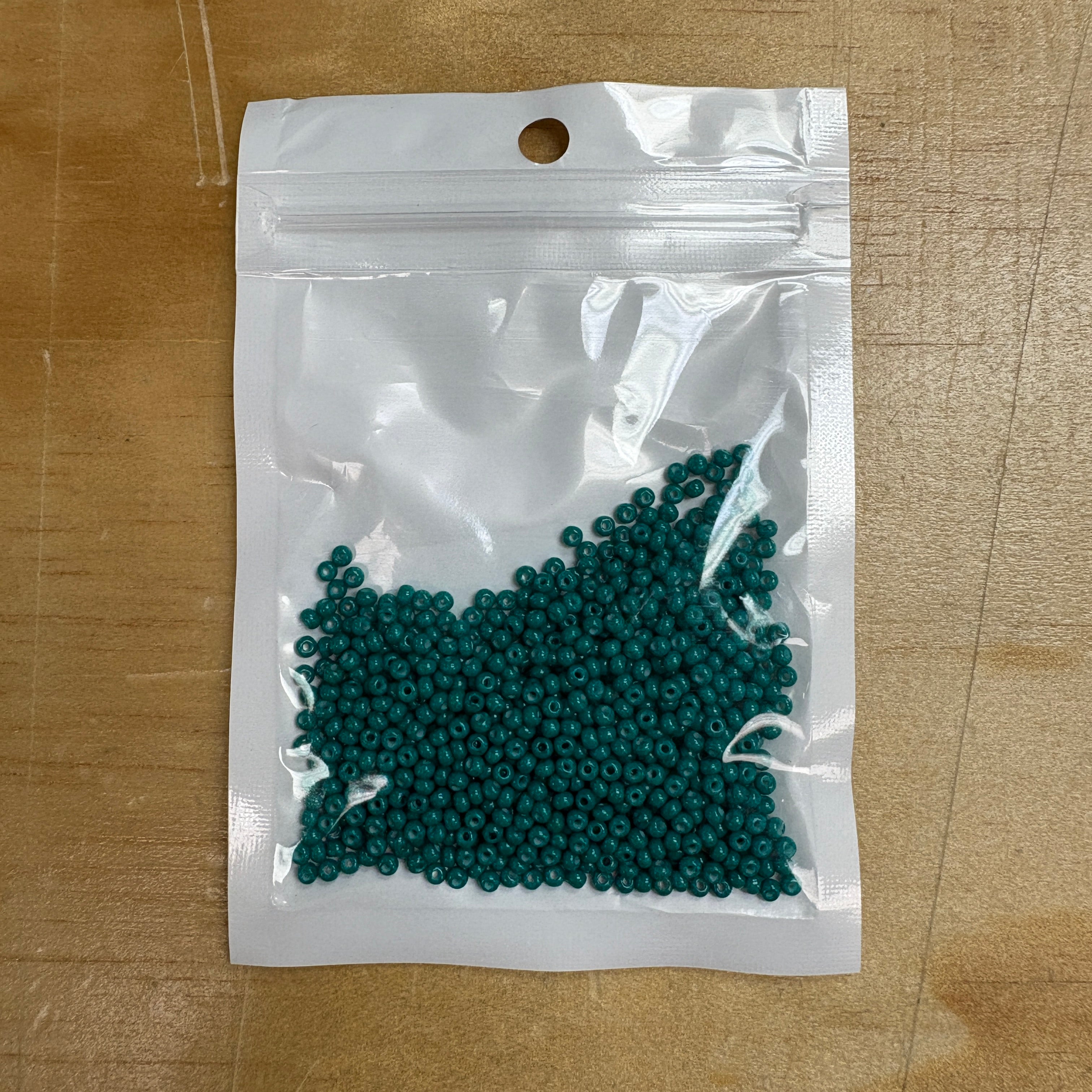 2mm Glass Seed Beads Size 12/0 - Seaside