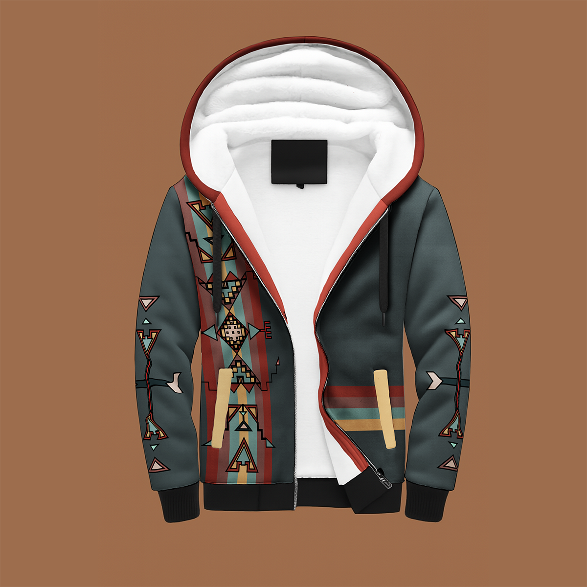 Earth Stepper Men's Sherpa Hoodie