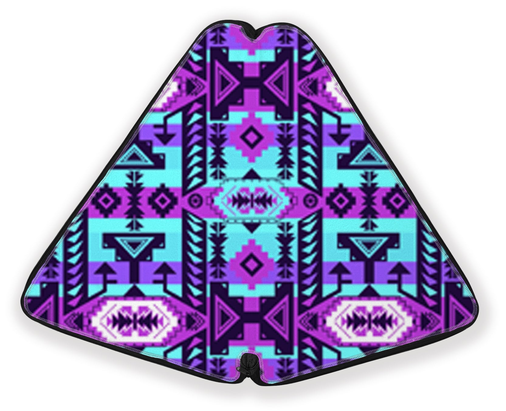 27 Inch Fan Case - Chiefs Mountain Moon Shadow