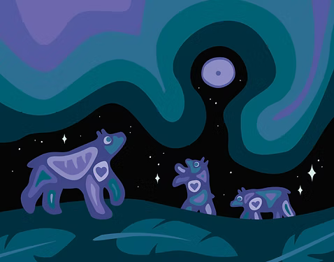 Bada Jean Pêyakôskân Print