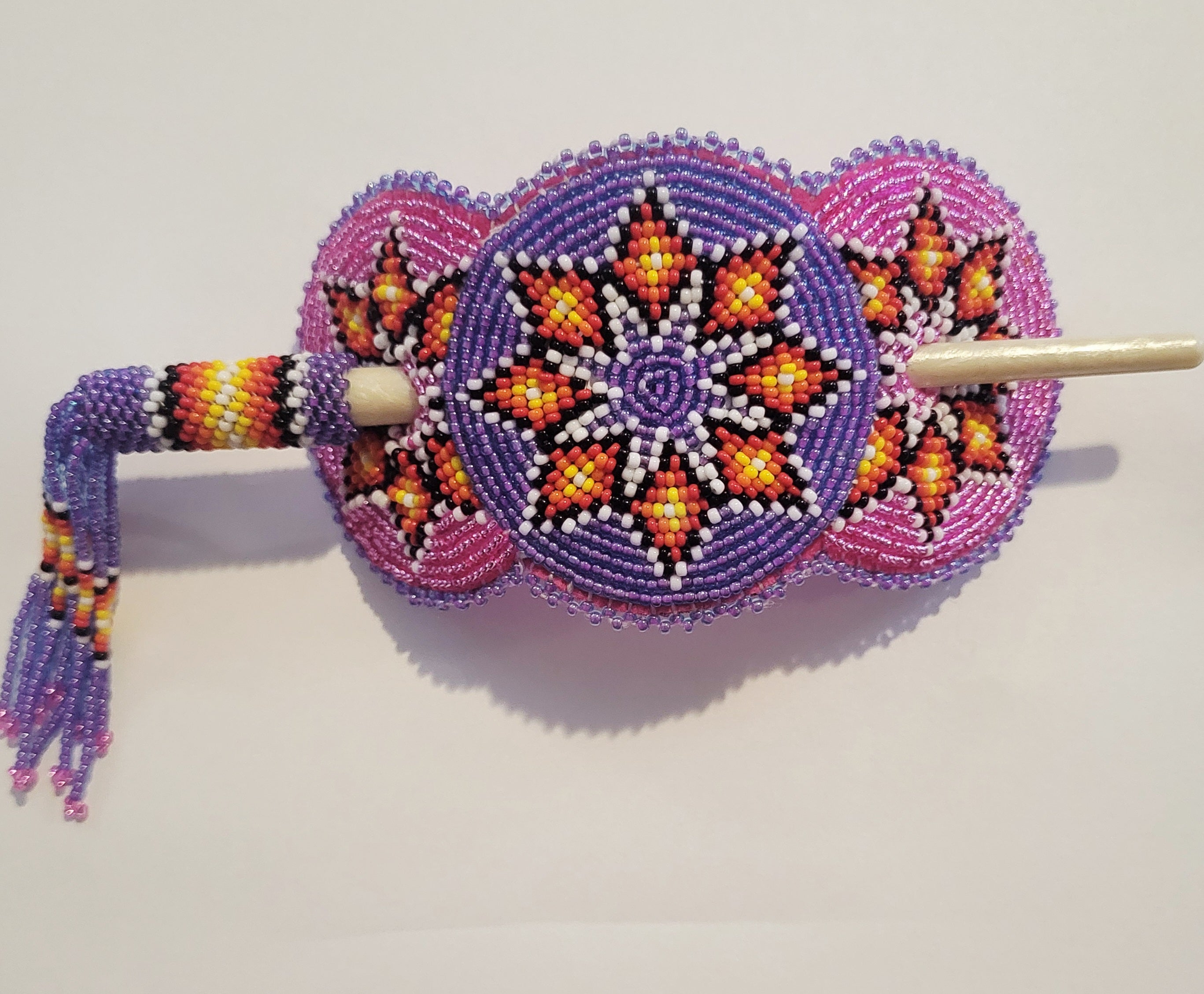 Danielle Redgun Pink/Purple Hair Barrette