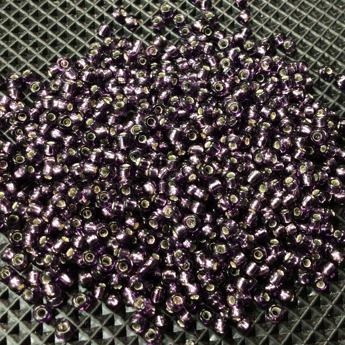 Silver Lined Seed Beads Size 11/0 - Sparkling Night