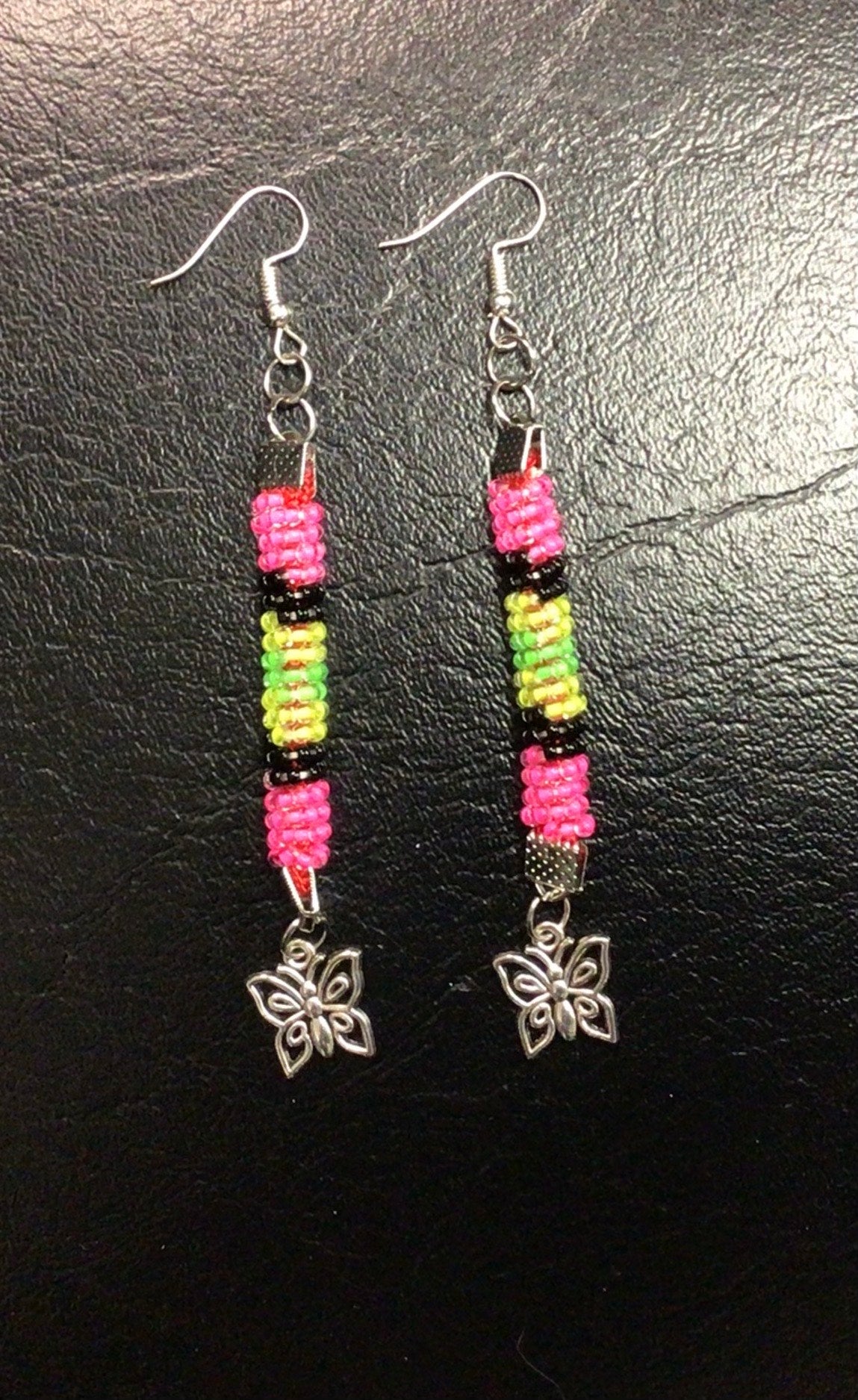 Anastasia Poucette Dangled Butterfly Earrings