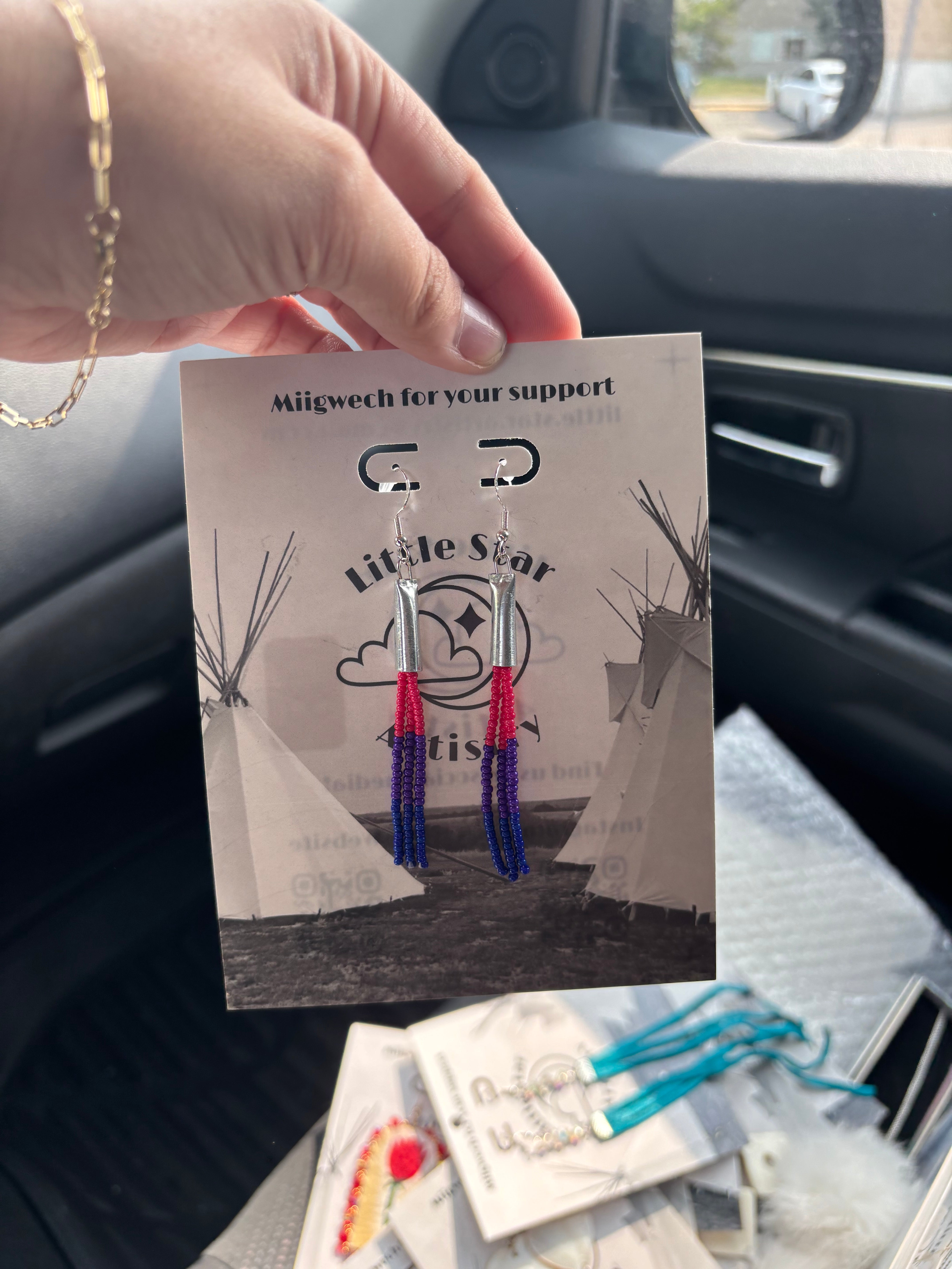 Dorienne Proulx Beaded Earrings