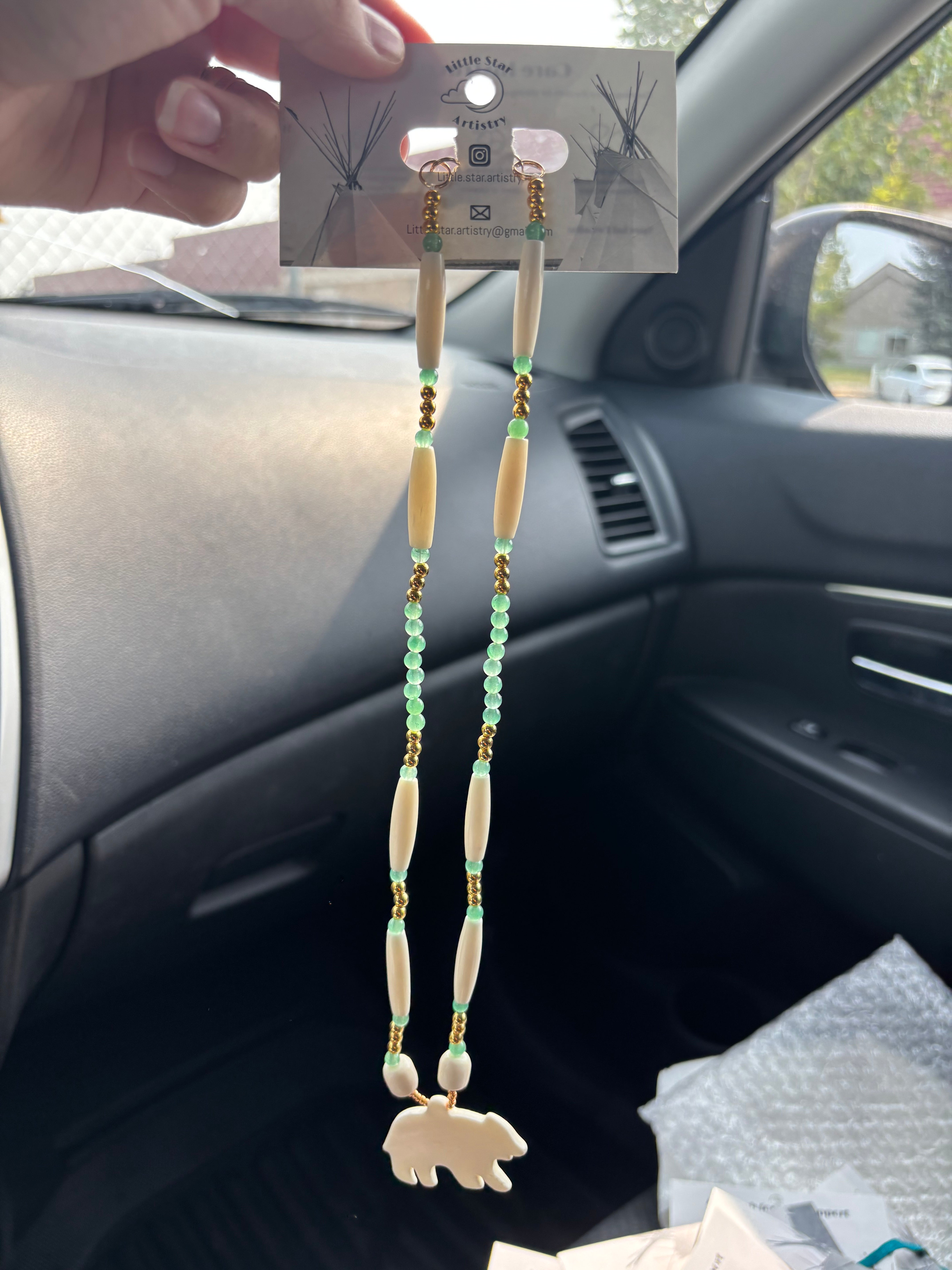 Dorienne Proulx Bear Necklace