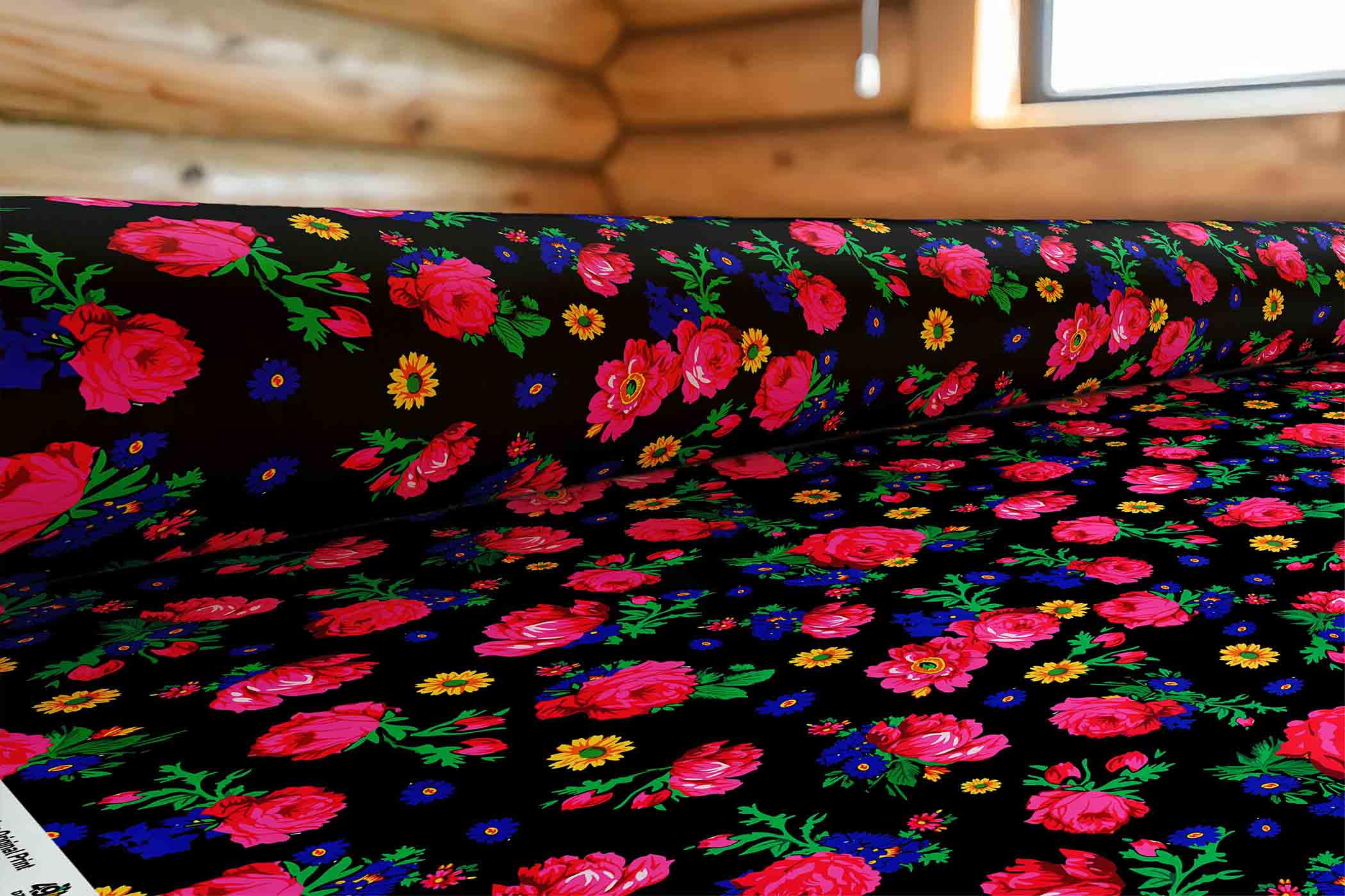 Kokum Ceremony Black Poly Cotton