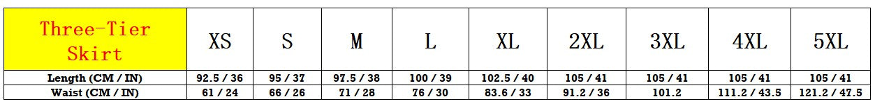 Abundant Harvest Three Tier Skirt