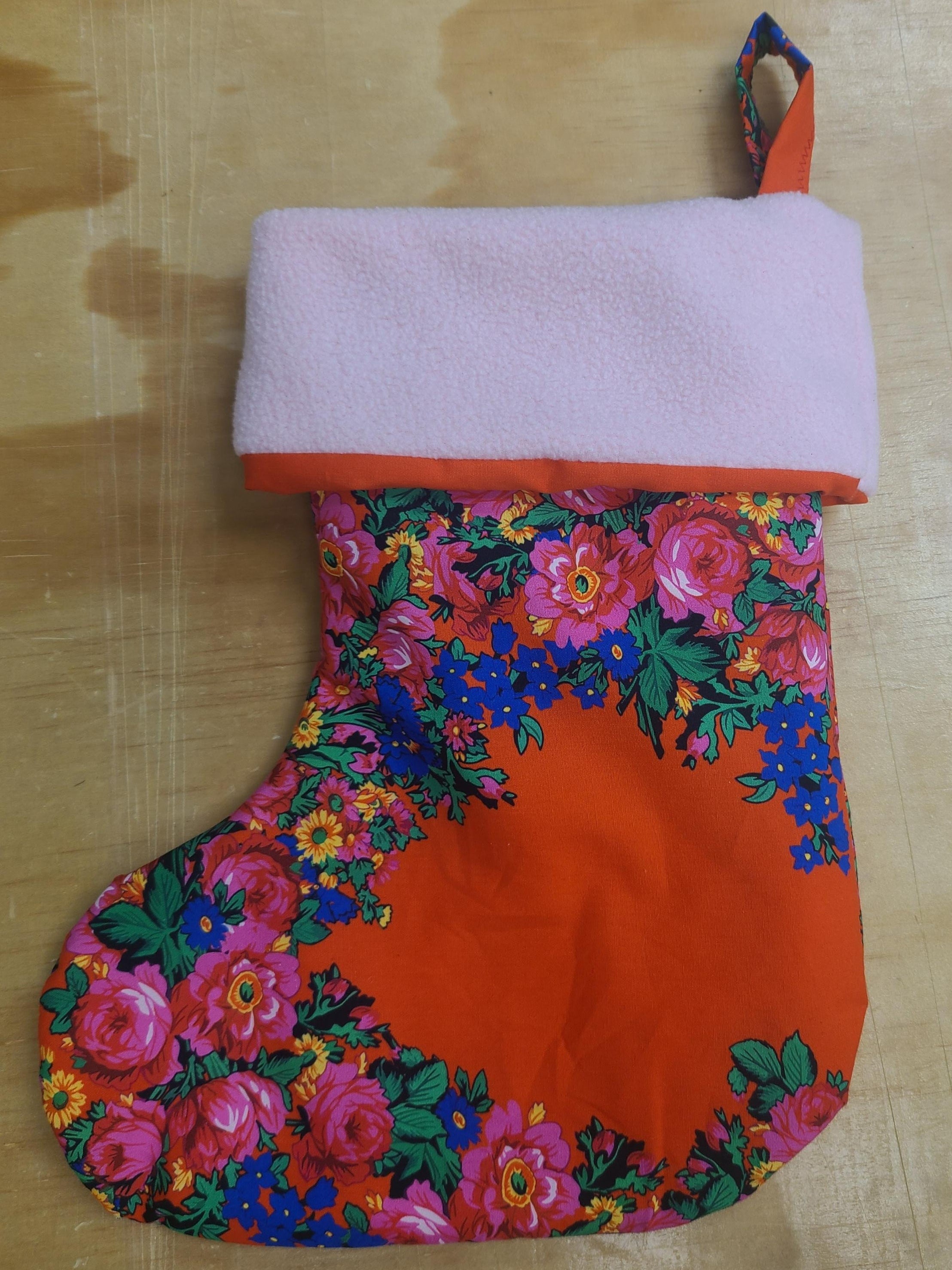 Fabric Mini Christmas Stocking Level 1 Sewing Class